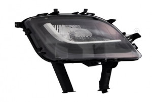 Semnalizator fata dreapta potrivit OPEL ASTRA 2009-2012 - (negru)