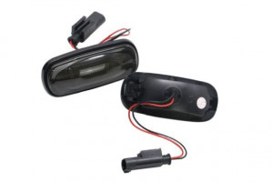 Semnalizator lampa lateral stanga/dreapta fumuriu, LED, dinamic potrivit LAND ROVER DEFENDER, DISCOVERY II, FREELANDER 2, FREELANDER I 1.8-4.0 1998-2016 - Img 2
