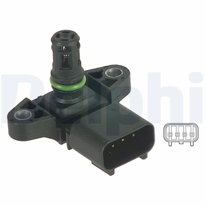 Senzor presiune galerie admisie (4 pin) potrivit FORD MONDEO III, TRANSIT, TRANSIT TOURNEO; JAGUAR X-TYPE I 2.0D-2.4D 01.00-12.09 - Img 3