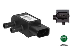 Senzor presiune gaze evacuare (numar pini: 2/3) potrivit AUDI A3, A4 ALLROAD B8, A4 ALLROAD B9, A4 B8, A4 B9, A5, A6 C7, Q2, Q3, Q5, TT; SEAT ALHAMBRA, ATECA, LEON, LEON SC 0.8DH-3.0D 04.08- - Img 3