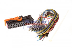 Set cabluri (420mm, Dreapta/Stanga) potrivit SEAT ALHAMBRA, MII, TOLEDO IV; SKODA CITIGO, FABIA I, FABIA I PRAKTIK, FABIA II, FABIA III, RAPID, ROOMSTER 1.0-Electric 05.99- - Img 2