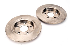 Set discuri frana (2 buc.) Spate Dreapta/Stanga potrivit CHRYSLER GRAND VOYAGER V, TOWN & COUNTRY, VOYAGER V; DODGE GRAND, JOURNEY; FIAT FREEMONT 2.0D-3.8 10.07- - Img 2