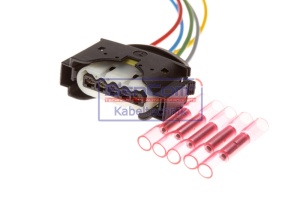 Set reparatie cabluri debitmetru de aer (250mm) potrivit AUDI; FORD; LANDROVER; MERCEDES; MG; ROVER; SEAT; SKODA; VW potrivit MERCEDES 124 (C124), 124 T-MODEL (S124) 1.8-2.5D 10.92-05.06 - Img 3