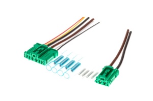 Set reparatie cabluri ventilator suflant (100mm, numar pini: 2/6) potrivit CITROEN; NISSAN; PEUGEOT potrivit CITROEN C2, C3 I, C3 II, C3 PLURIEL, C5 I; NISSAN MICRA C+C III 0.9-3.0 11.95- - Img 2