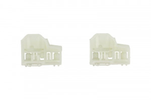 Set reparatie macara geam dreapta potrivit AUDI A4 B5; SKODA SUPERB I; VW PASSAT B5, PASSAT B5.5, PASSAT B6, POLO, POLO III, POLO III CLASSIC 1994-2012 - (2 ghidaj)