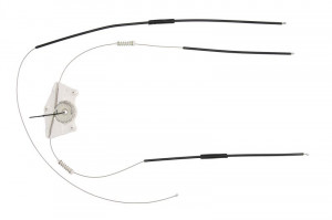 Set reparatie macara geam Fata Stanga potrivit PORSCHE CAYENNE; VW TOUAREG 2002-2010 - (Cabluri)