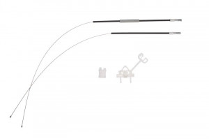 Set reparatie macara geam spate stanga potrivit ABARTH GRANDE PUNTO, PUNTO; FIAT GRANDE PUNTO, PUNTO, PUNTO EVO, PUNTO/HATCHBACK dupa 2005 - (set, manual)