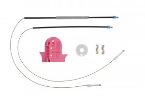 Set reparatie macara geam Spate Stanga potrivit FORD MONDEO IV, MONDEO V 2007-2016 - (set)
