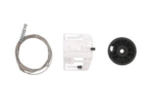 Set reparatie macara geam spate stanga potrivit RENAULT CLIO III, GRAND SCENIC II, MEGANE II, MODUS dupa 2002 - (set, electric)