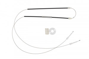 Set reparatie macara geam stanga/dreapta potrivit PEUGEOT 407 2004-2011 - (cabluri)