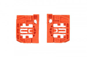 Set reparatie macara geam stanga/dreapta potrivit VW CADDY III, CADDY III/MINIVAN, TOURAN 2003-2015 - (2 ghidaj)