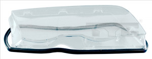 Sticla far Stanga potrivit BMW 3 (E46) 1998-2001