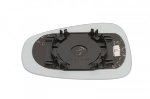 Sticla oglinda exterioara Dreapta potrivit ALFA ROMEO GIULIETTA, GIULIETTA/HATCHBACK 2010-2020 - (convexa, incalzita, albastru) - Img 2