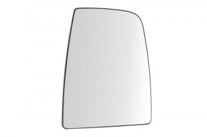 Sticla oglinda exterioara Dreapta potrivit FORD TOURNEO CONNECT V408 , TRANSIT, TRANSIT CONNECT, TRANSIT CONNECT V408/MINIVAN, TRANSIT V363 dupa 2006 - (convexa, incalzita, crom)