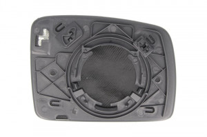 Sticla oglinda exterioara Stanga potrivit LAND ROVER DISCOVERY III, FREELANDER 2 RANGE ROVER SPORT I 2004-2014 pana in 2009 - (convexa, incalzita, crom) - Img 2