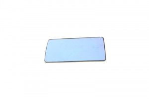 Sticla oglinda exterioara Stanga potrivit MERCEDES 190 (W201) 1982-1993 - (plat, albastru)