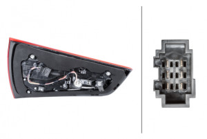 Stop lampa spate Dreapta (LED/W16W) potrivit AUDI A1 03.12-10.18 - Img 4