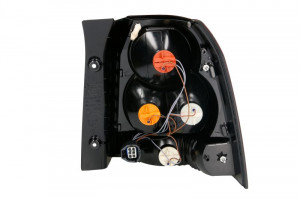 Stop lampa spate Stanga (P21W/PR21/5W, rama neagra) potrivit LAND ROVER FREELANDER 2 10.06-10.14 - Img 2