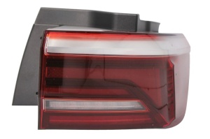 Stop spate Dreapta (exterior, LED, culoare sticla afumat) potrivit VW MULTIVAN T7, TRANSPORTER T7 dupa 2021