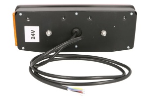 Stop spate dreapta (LED, 24V, cu intermitent, cu far de ceață, lumina de marșarier, cu stop, lumină de parcare, reflector triunghiular, cu un rezistor de sarcină indicator; cu sarcina la lumina de frana) - Img 3