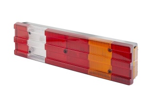 Stop spate dreapta (P21W/R10W, 24V, cu intermitent, lumina de marșarier, cu lumina stop, lumini parcare, cu semnal invers, lumina laterala) potrivit MERCEDES ACTROS, ACTROS MP2 / MP3, ATEGO, AXOR 04.96- - Img 3