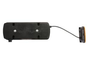 Stop spate stanga (12/24V, cu intermitent, cu far ceață, lumina de marșarier, cu stop, lumină de parcare, cu iluminare placuta, reflector conector: AMP 7PIN Bayonet) potrivit MAN TGA 04.00- - Img 2