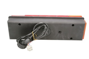 Stop spate stanga/dreapta (24V, cu intermitent, cu far de ceață, lumina de marșarier, cu stop, lumină de parcare, fara proiector; cu fire) potrivit KOGEL; SCHMITZ - Img 2