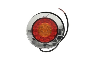 Stop spate stanga/dreapta (LED, 24V, cu intermitent, cu stop, lumina de parcare, lungime cablu: 2m) - Img 1