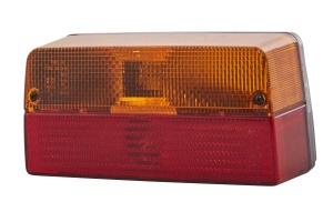Stop spate stanga/dreapta (P21/5W/P21W, 12V, rosu/galben, cu intermitent, cu stop, lumina de parcare) potrivit JOHN DEERE 100, 110, 200, 210, 300, 310, 310L, 400, 410L, 510, 515, 575, 5415 2WD, 5415 4WD, 5425 - Img 3