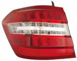 Stop spate Stanga (exterior, LED) potrivit MERCEDES E T-MODEL (S212), E (W212) 2009-2016
