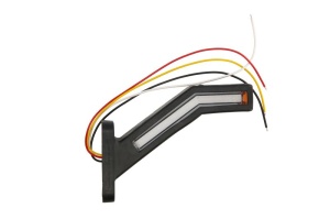 Stop spate stanga (LED, 12/24V, cu intermitent, cu stop, lumina de parcare, fara proiector indicator dinamic, lungime cablu: 0,4m) - Img 2