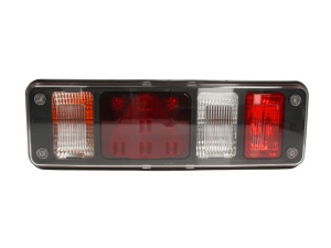 Stop spate stanga (LED/P21W, 24V, cu intermitent, cu lumina de ceata, lumina de marșarier, cu lumina stop, lumini parcare, reflector triunghiular, lumina laterala) - Img 1