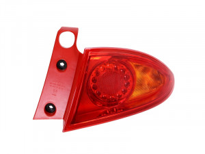 Stop tripla lampa spate dreapta ( exterior , Semnalizator portocaliu, culoare sticla: rosu) SEAT LEON HATCHBACK 2005-2009 - Img 1