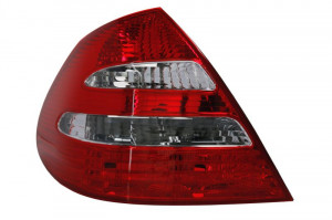 Stop tripla lampa spate stanga potrivit MERCEDES Clasa E LIMUZINA 2002-2009 - ( exterior , Semnalizator alb, culoare sticla: rosu)