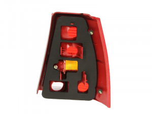 Stop tripla lampa spate stanga potrivit VW BORA, GOLF COMBI 1997-2006 - (Semnalizator alb, culoare sticla: rosu) - Img 2