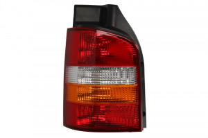 Stop tripla lampa spate stanga potrivit VW TRANSPORTER BUS/CAROSERIE/ 2003-2009 - (Semnalizator portocaliu, culoare sticla: rosu)