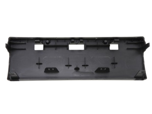 Suport numar circulatie Fata potrivit PEUGEOT 206+ 2009-2013 2009-2012 - (negru) - Img 2