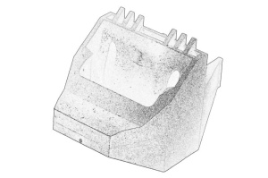Suport radiator potrivit BMW 3 (E46), Z4 (E85) 1.6-3.2 1997-2009 - Img 2