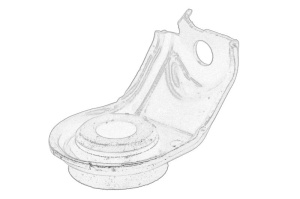 Suport radiator potrivit HONDA CIVIC X 1.0-2.0 01.17- - Img 1
