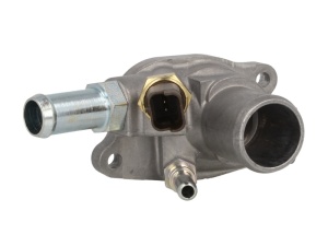 Termostat lichid racire (80°C, in carcasa) potrivit ABARTH GRANDE PUNTO; ALFA ROMEO MITO; FIAT BRAVO II, DOBLO, DOBLO CARGO, GRANDE PUNTO, LINEA; LANCIA DELTA III 1.4/1.4CNG/1.4LPG 05.07- - Img 3