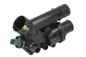 Termostat lichid racire (83°C, cu carcasa) potrivit CITROEN C5 II, C5 III, C6, C8, C-CROSSER, C-CROSSER ENTERPRISE; FIAT ULYSSE; FORD GALAXY II, GALAXY MK II, MONDEO IV, S-MAX; JAGUAR XF I 2.2D 08.02- - Img 2