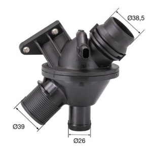 Termostat sistem racire (108°C) potrivit BMW 1 (F20), 1 (F21), 2 (F22, F87), 2 (F23), 3 (F30, F80), 3 (F31), 3 GRAN TURISMO (F34), 4 (F32, F82), 4 (F33, F83) 1.6/2.0/2.0H 10.10-06.21 - Img 2