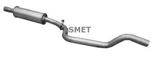 Toba esapamet intermediara potrivit VW PASSAT B6, PASSAT B7 1.9D/2.0D 03.05-12.14 - Img 3