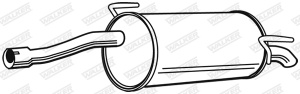 Toba finala esapament potrivit OPEL CORSA D 1.7D 08.06-08.14 - Img 3