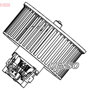 Ventilator habitaclu potrivit OPEL MOVANO A, MOVANO B; RENAULT TRAFIC II; SEAT CORDOBA 1.4-3.0D 02.93- - Img 1