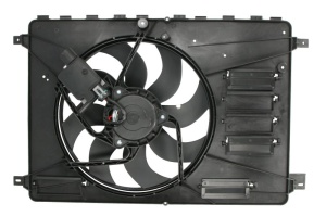 Ventilator radiator (cu carcasa, cu controler) potrivit FORD GALAXY II, GALAXY MK II, KUGA I, MONDEO IV, S-MAX 1.6-2.5 05.06-06.15 - Img 2