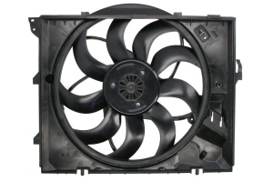 Ventilator radiator (cu carcasa) potrivit BMW 1 (E81), 1 (E82), 1 (E87), 1 (E88), 3 (E90), 3 (E91), 3 (E92), 3 (E93), X1 (E84) 2.0/2.5/3.0 12.04-10.13 - Img 1