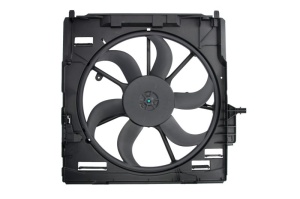 Ventilator radiator (cu carcasa) potrivit BMW X5 (E70) 3.0/4.8 10.06-12.12 - Img 1