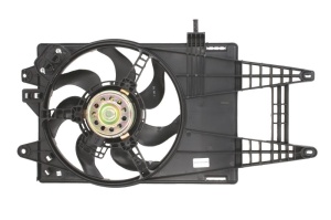 Ventilator radiator (cu carcasa) potrivit FIAT IDEA, PUNTO; LANCIA MUSA, YPSILON 1.4/1.4LPG 09.03- - Img 2