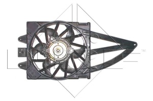 Ventilator radiator (cu carcasa) potrivit FIAT PANDA, PANDA/HATCHBACK 1.3D/1.4CNG 09.03- - Img 3